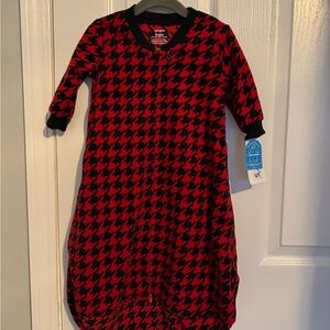 Carter's Red and Black Houndstooth Baby Sleep Sack